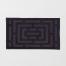 Grand tapis de bain en coton bio H&M Conscious (29,99€, 70X120cm), existe en noir et en blanc, sur le site  www2.hm.com .