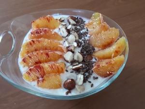 Bircher aux flocons d'avoine Cliquer sur les photograhies pour les agrandir
