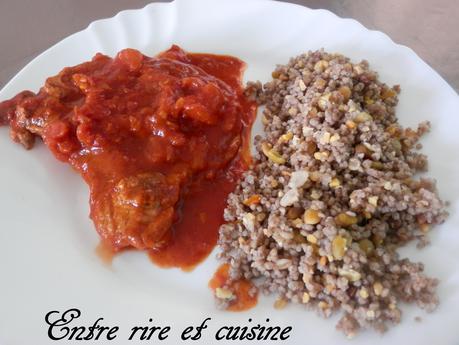 Côtes de porc tandoori à la tomate Côtes de porc tandoori à la tomate