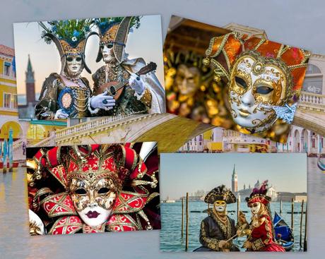 Montage carnaval de Venise