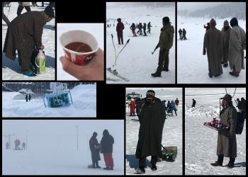 Inde,Kashmir,Jammu,Cachemir,Gulmarg,ski,skier en Inde, neige,terrorisme.Srinagar,houseboat,dal lake,nigeen lake