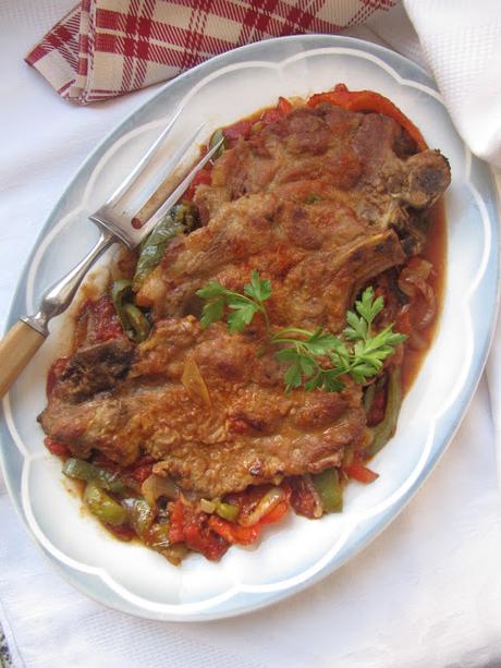 Côtes de porc à la hongroise Côtes de porc à la hongroise