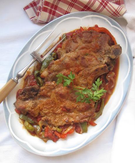 Côtes de porc à la hongroise Côtes de porc à la hongroise