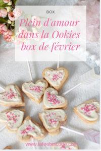 Plein d’amour dans la Ookies box de février Plein d’amour dans la Ookies box de février