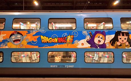 Inauguration du train OUIGO aux couleurs de Dragon Ball