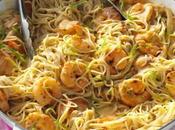 Nouilles chinoises crevettes thermomix