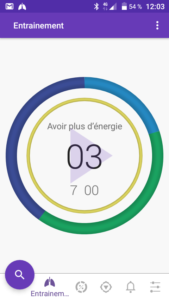 Une application pour gérer le stress… et mieux grimper? application meditation