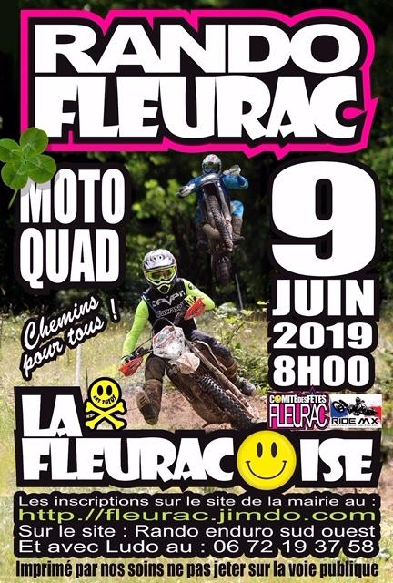 Rando Fleuracoise moto et quad le 9 juin 2019 à Fleurac (24)