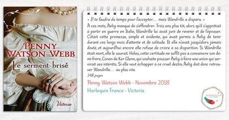 Héritiers des larmes #3 – Le serment brisé – Penny Watson Webb
