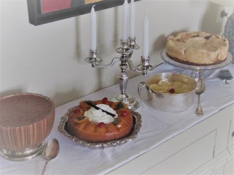 Tarte aux noix meringuée