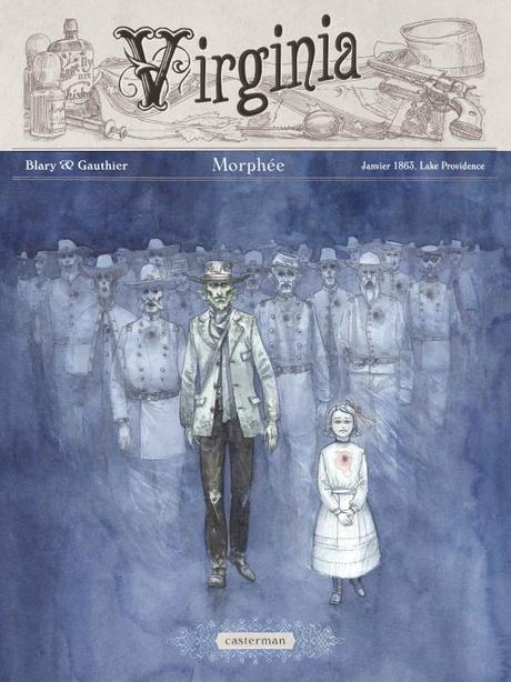 Virginia - Tomes 1-2-3. Séverine GAUTHIER et Benoît BLARY -2013 à 2015 (BD)