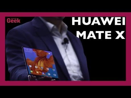 [VIDEO] Huawei Mate X : le grand rival du smartphone pliable de Samsung