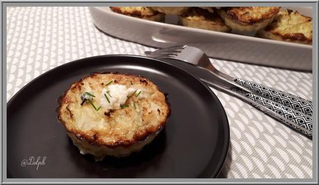Tartelettes au chou-fleur et Roquefort Tartelettes au chou-fleur et Roquefort