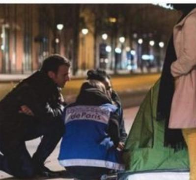 Macron en maraude, la posture et l'imposture