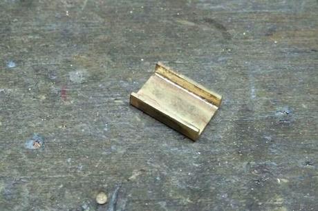 Réparation d'un bracelet en or boite cliquet soudures