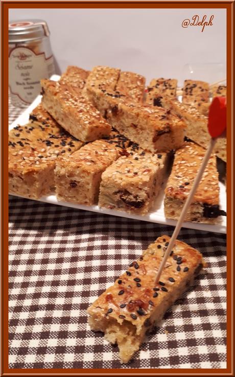 Bâtonnets de Cake à la Provençale Bâtonnets de Cake à la Provençale