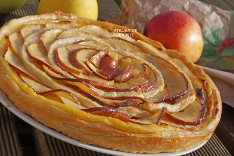 Petite tarte aux Pommes Rouge