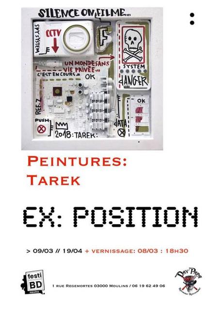 Exposition « Peintures: Tarek » au Dav’papa
