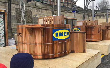Paris : des bains nordiques IKEA ouvrent au public Paris : des bains nordiques IKEA ouvrent au public