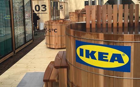 Paris : des bains nordiques IKEA ouvrent au public Paris : des bains nordiques IKEA ouvrent au public