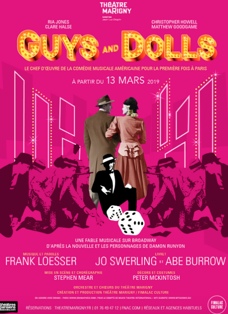 “Guys and dolls” une comédie musicale au Théatre Marigny
