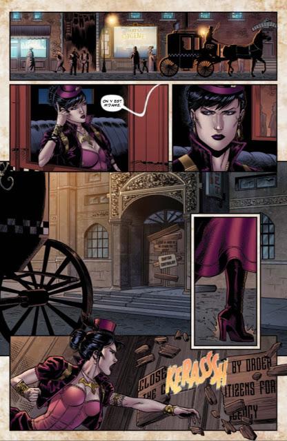 Legenderry tome 4 Vampirella aux editions Graph Zeppelin extrait 4