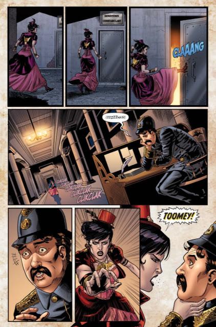 Legenderry tome 4 Vampirella aux editions Graph Zeppelin extrait