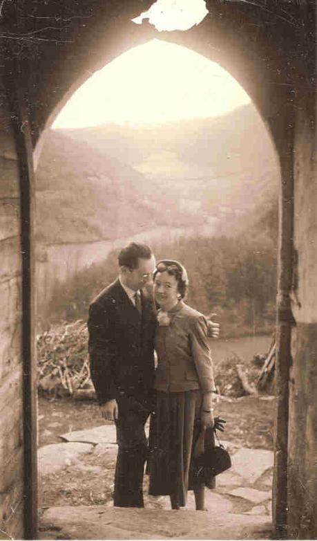 Décès de Jacques Bousquet (1923-2019) Bousquet Jacques 1955 Quintana Paulette Mariage Sat Amans du Pas 3