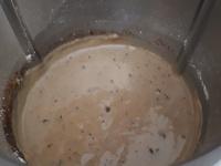 Moelleux aux poires, fromage blanc et pépites de chocolat Cliquer sur les photographies pour les agrandir