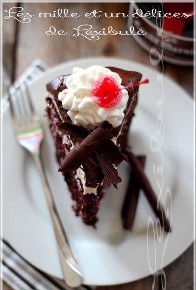 ~Gâteau forêt-noire au Grand Marnier~ ~Gâteau forêt-noire au Grand Marnier~