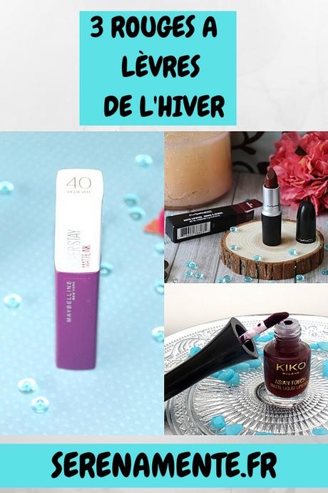 Mes 3 tests de rouges à lèvres de l’hiver : top ou flop ? Mes 3 tests de rouges à lèvres de l’hiver : top ou flop ?