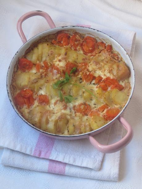 Gratin de pommes de terre & carottes