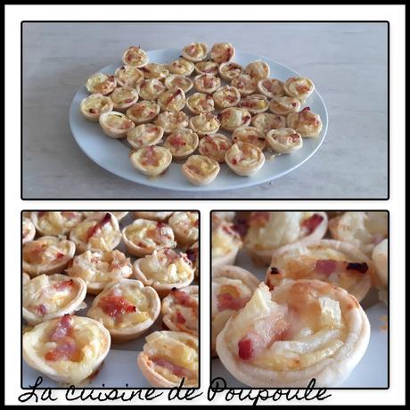 Tartelettes façon tartiflettes