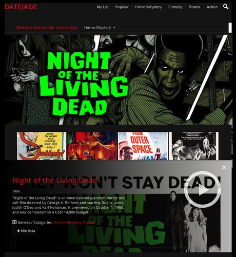 Datejade : un « Netflix » gratuit des films vintages libres de droits