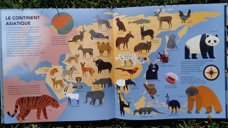 Atlas des animaux du monde – Anne McRae et Alexander Vidal