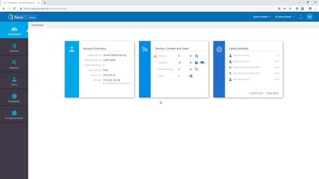 NovoDS Cloud : découvrez le tout nouveau dashboard et les fonctionnalités avancées