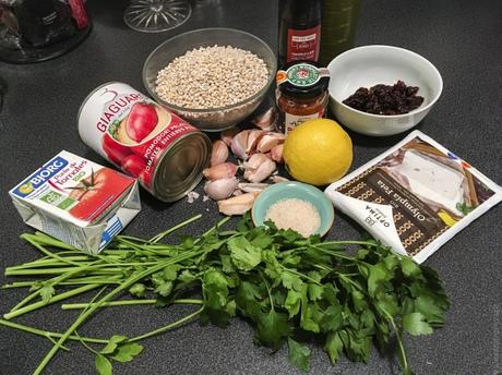 Ottolenghi – « Risotto » d’orge perlé, ail, tomate et féta