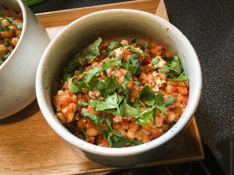 Ottolenghi – « Risotto » d’orge perlé, ail, tomate et féta