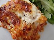 Lasagnes poulet, bacon sauce tomate poivron