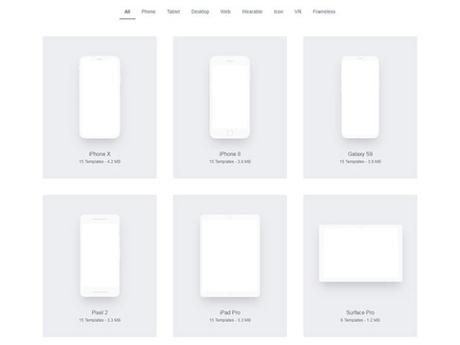 [RESSOURCES WEBDESIGN] : Des gabarits à imprimer pour préparer vos interfaces