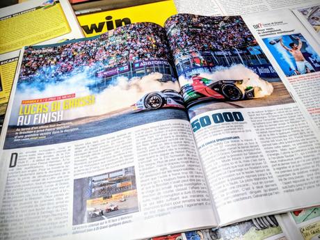 Presse - Formule E - 2019 - AutoHebdo - Luca Di Grassi