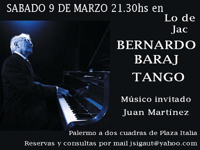 Baraj chez Jacqueline ce samedi [à l’affiche]