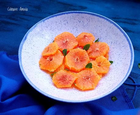 Salade d'oranges à la marocaine