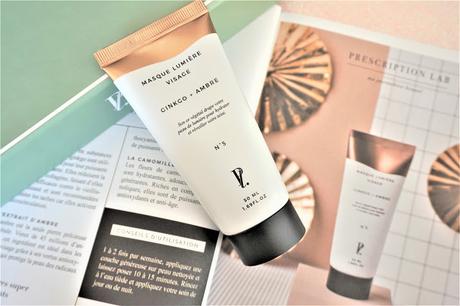 Masque Lumière Visage Gingko + Ambre Box Prescription Lab de Mars