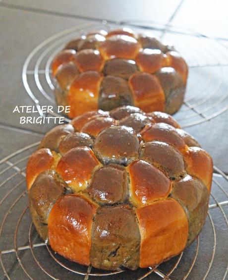 Brioche bicolore, façon Johan Martin