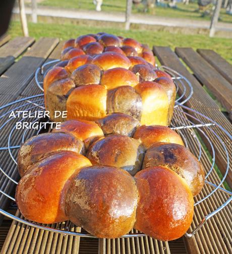 Brioche bicolore, façon Johan Martin