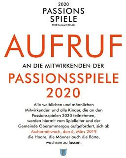 Jeu de la Passion 2020 à Oberammergau. Le chiffre d'affaire des coiffeurs en baisse sensible !