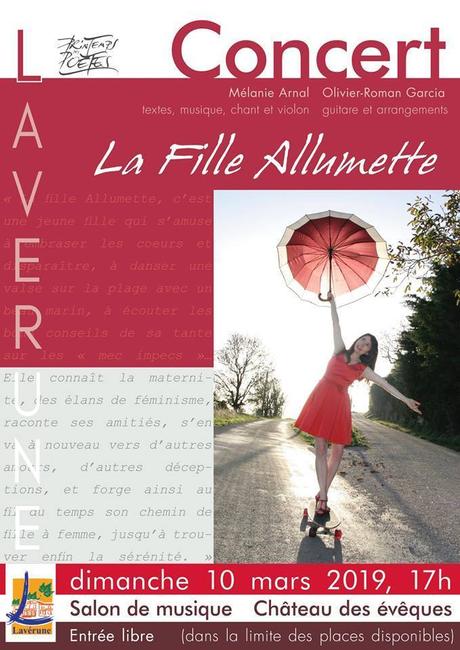 LAVERUNE – « La Fille Allumette » en concert – 10 mars
