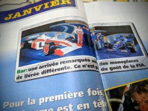 Presse - Formule 1 - 1999 - AutoHebdo -B.A.R.