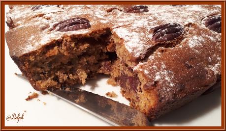 Cake aux noix et dattes moelleuses Cake aux noix et dattes moelleuses
